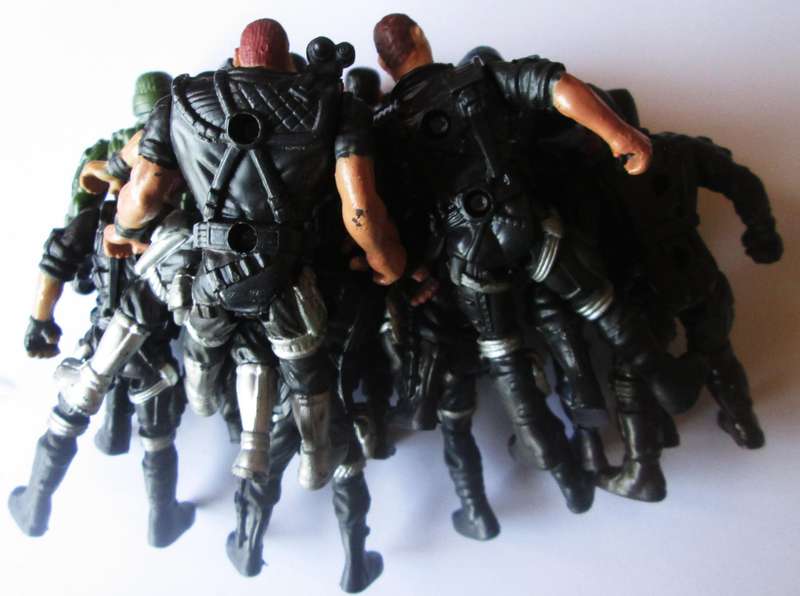 Army Military Action Figures Lot Of 11