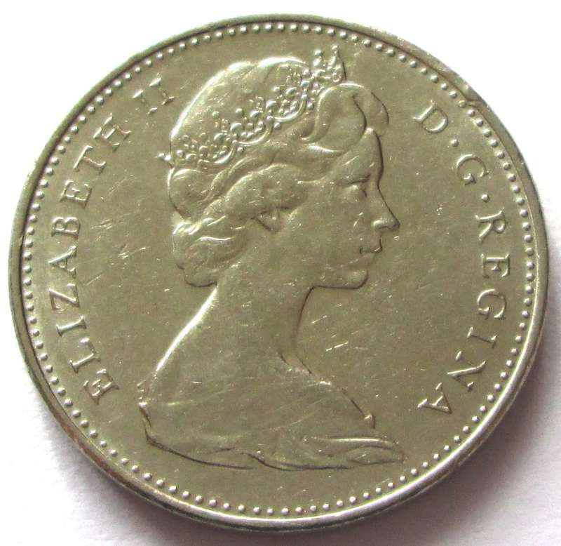 1976 Canada 5 Cents