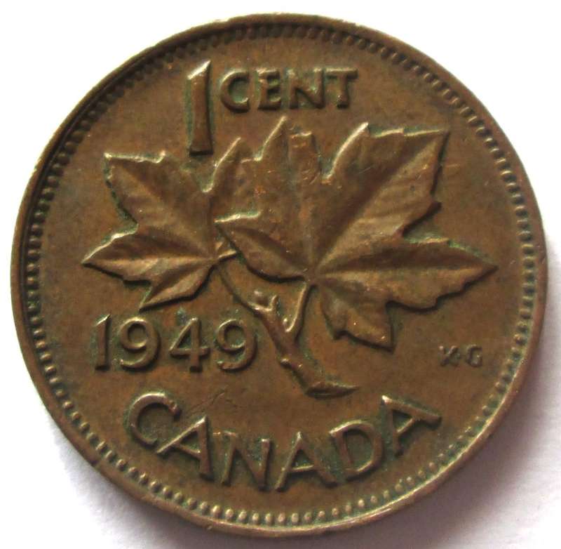 1949 Canada 1 Cent