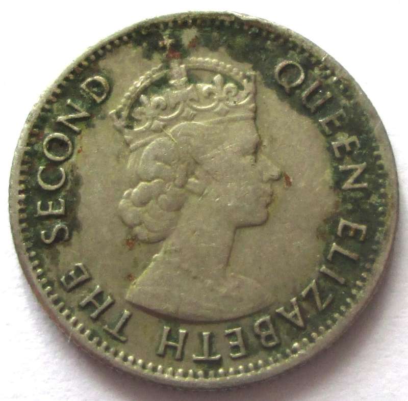 1961 Malaya and British Borneo 5 Cents