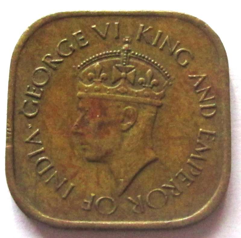 1944 Ceylon 5 Cents