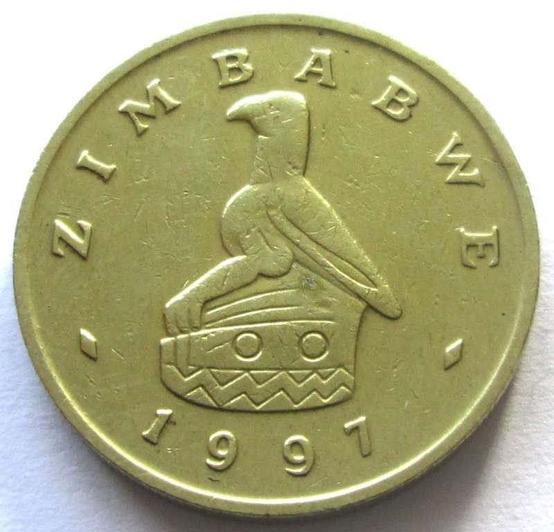 1997 Zimbabwe 2 Dollars