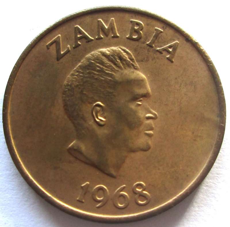 1968 Zambia 2 Ngwee