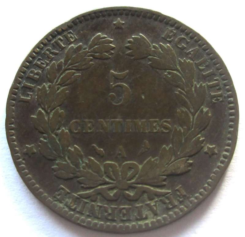 1897 France 5 Centimes