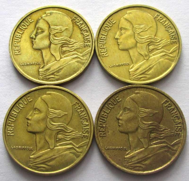 5 Centimes France 1966 - 1969