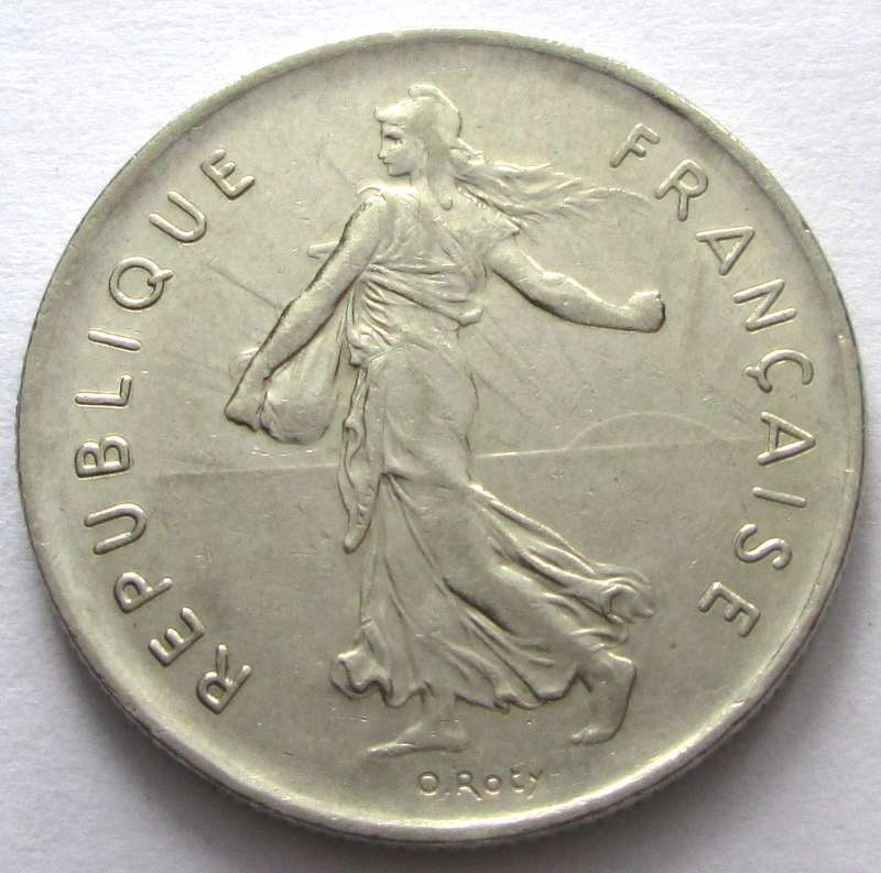 5 Francs France 1971