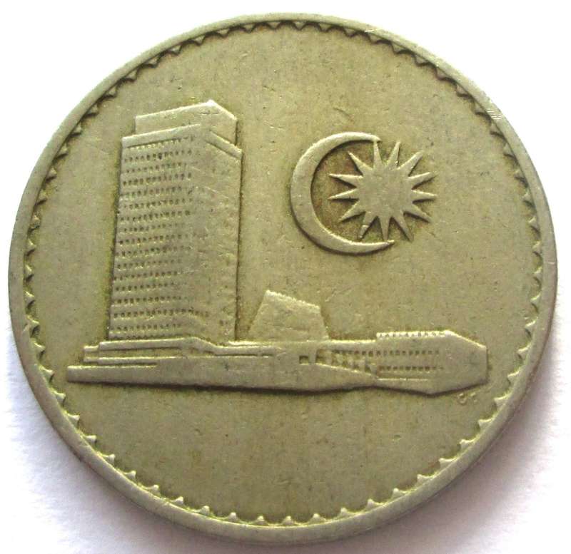 1968 Malaysia 20 Sen