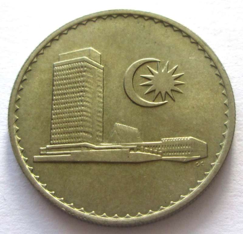 1969 Malaysia 20 Sen