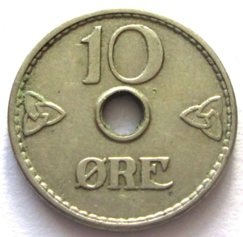 1951 Norge 10 Ore