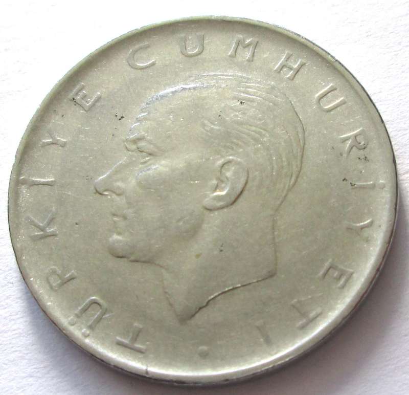 1968 Turkey 1 Lira