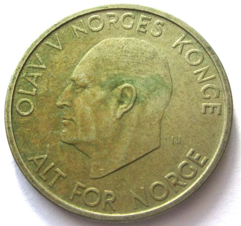 1969 Norge 5 Kroner