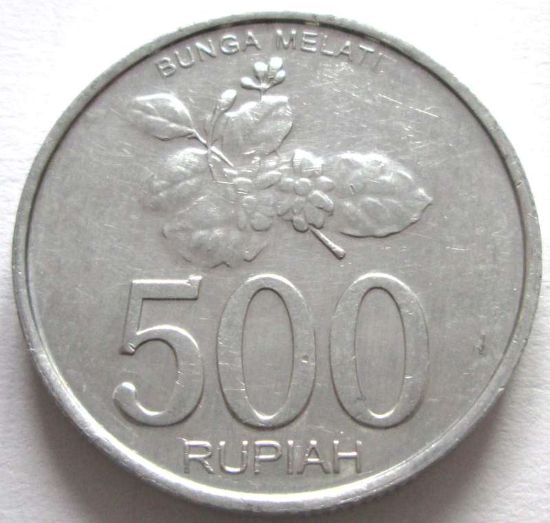 500 Rupiah Indonesia 2003