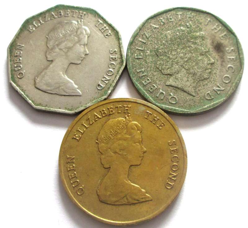 1 Dollar Eastern Caribbean States 1981 + 1999 + 2004