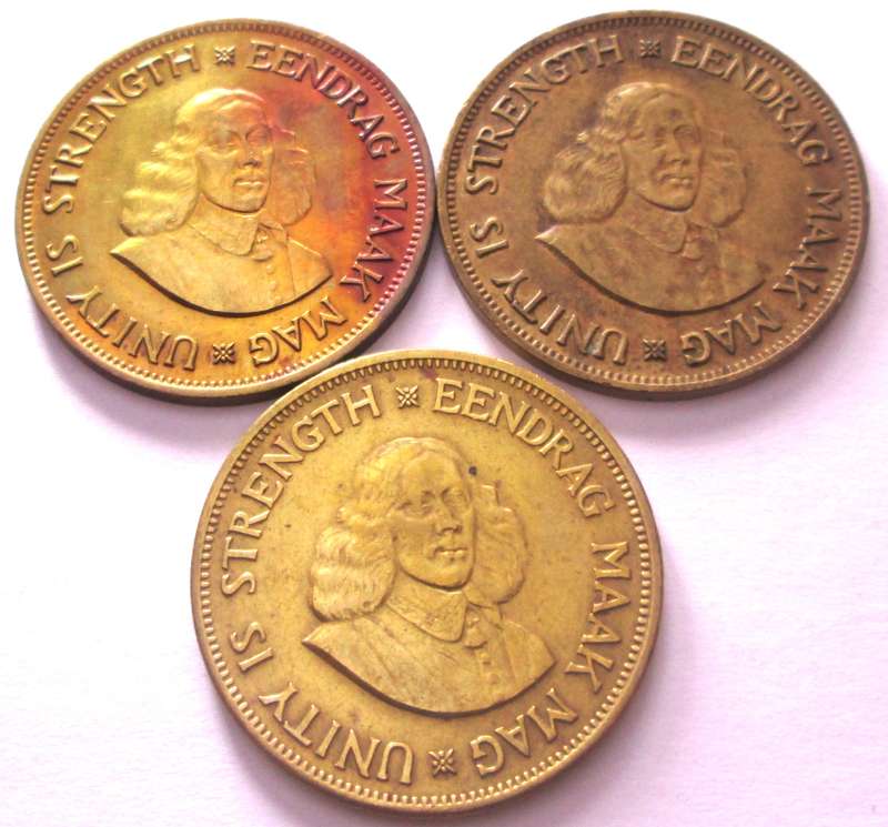 One Cent Republic of South Africa 1961 - 1963