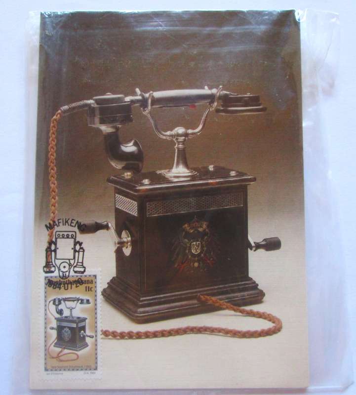 1984 History of the Telephone Post Cards