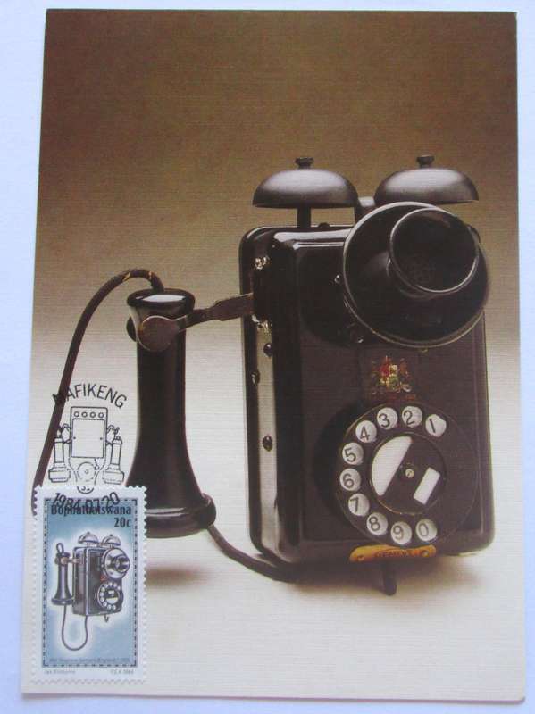 1984 History of the Telephone Post Cards