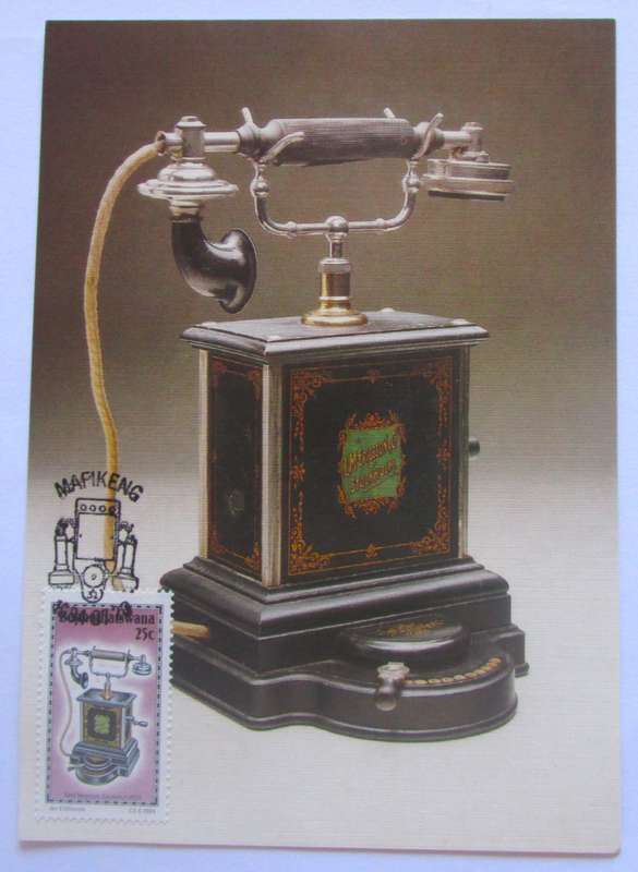1984 History of the Telephone Post Cards