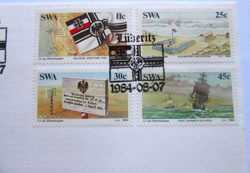 1984 Swakopmund Luderitz German Possession First Day Cover