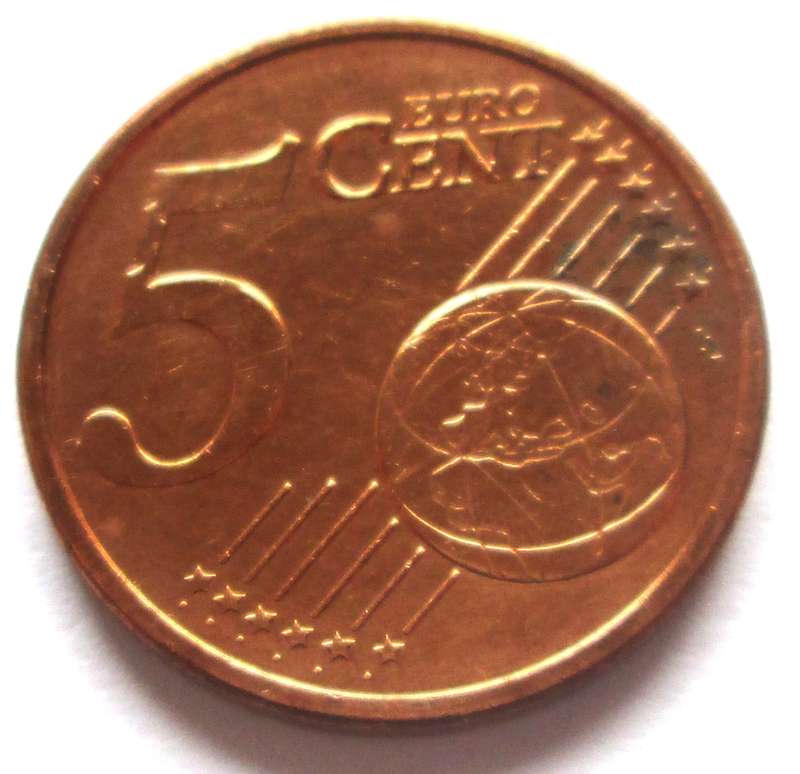 2004 Germany 5 Euro Cents