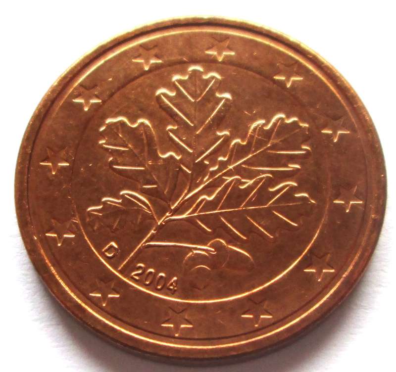 2004 Germany 5 Euro Cents
