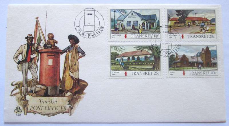 1983 Transkei Post Office Cala First Day Cover