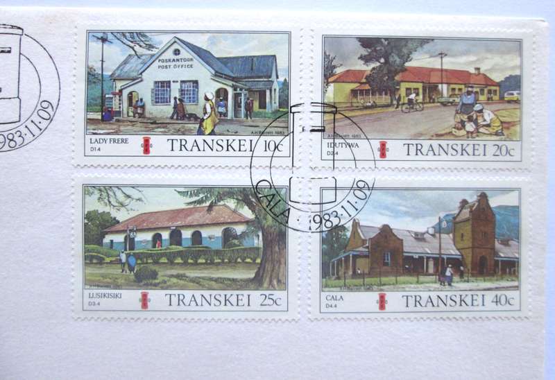 1983 Transkei Post Office Cala First Day Cover