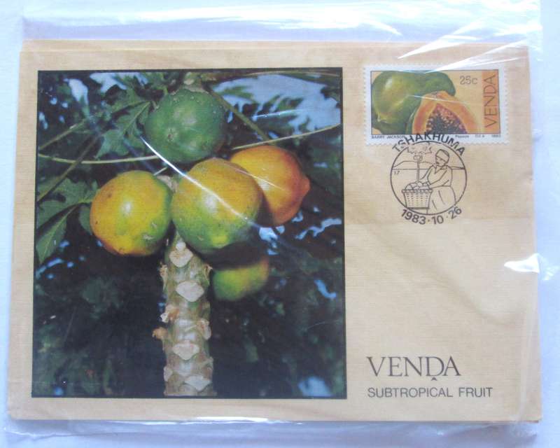 1983 Venda Subtropical Fruit Post Cards