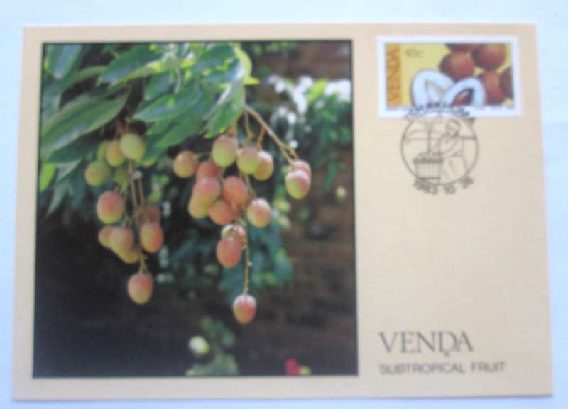 1983 Venda Subtropical Fruit Post Cards