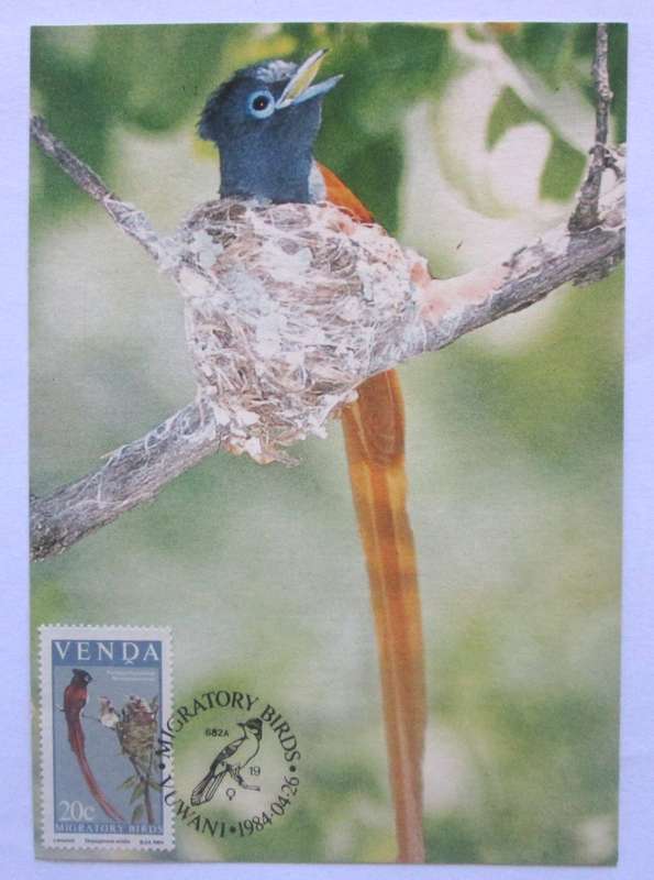 1983 Venda Migratory Birds Post Cards