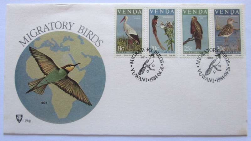 1984 Venda Migratory Birds First Day Cover