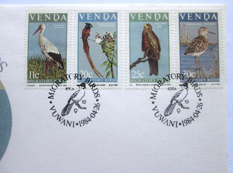 1984 Venda Migratory Birds First Day Cover