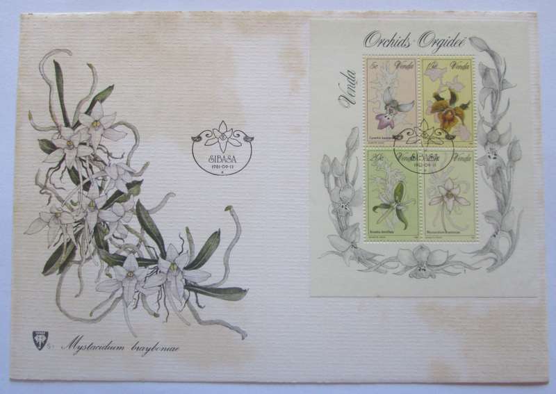 1981 Venda Sibasa Orchids First Day Cover