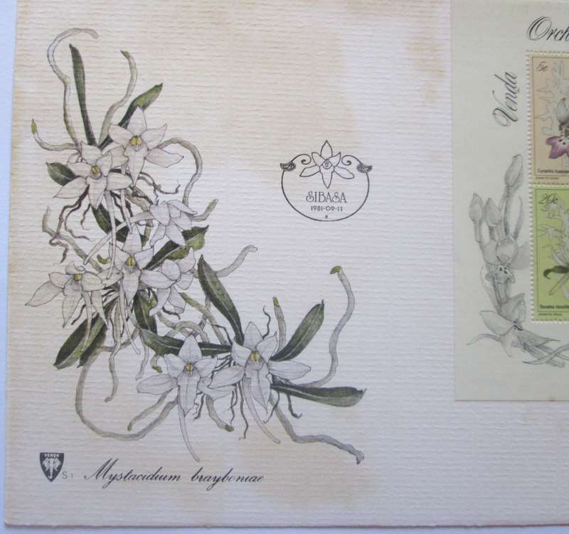 1981 Venda Sibasa Orchids First Day Cover