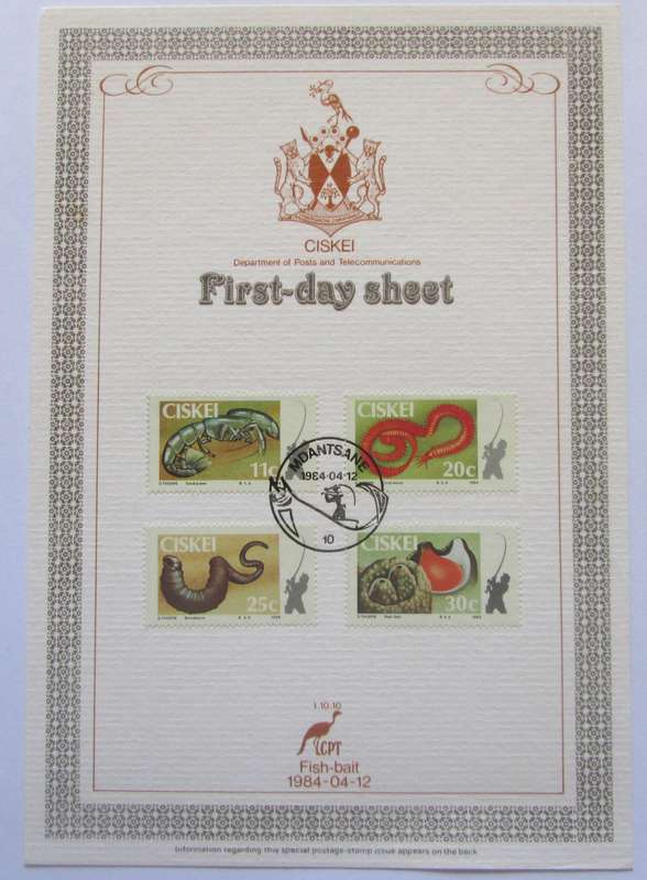 1984 Ciskei Mdantsane First Day Sheet
