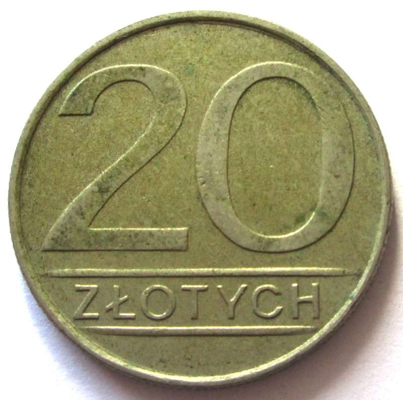 1984 Poland 20 Zlotys