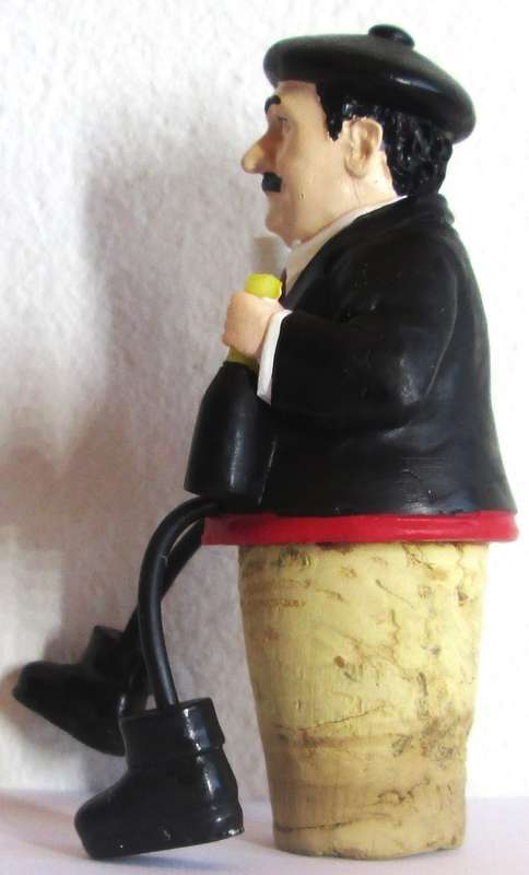 Italian Man Cork Stopper