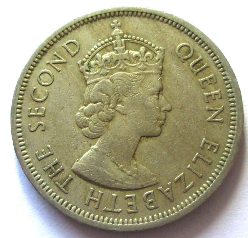 1960 Hong Kong 1 Dollar