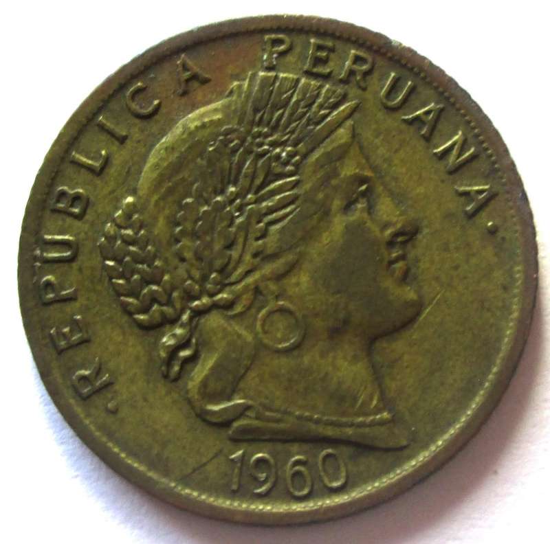 1960 Peru 10 Centavos