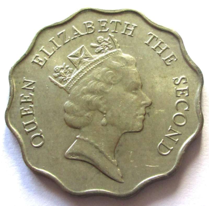 1988 Hong Kong 2 Dollars