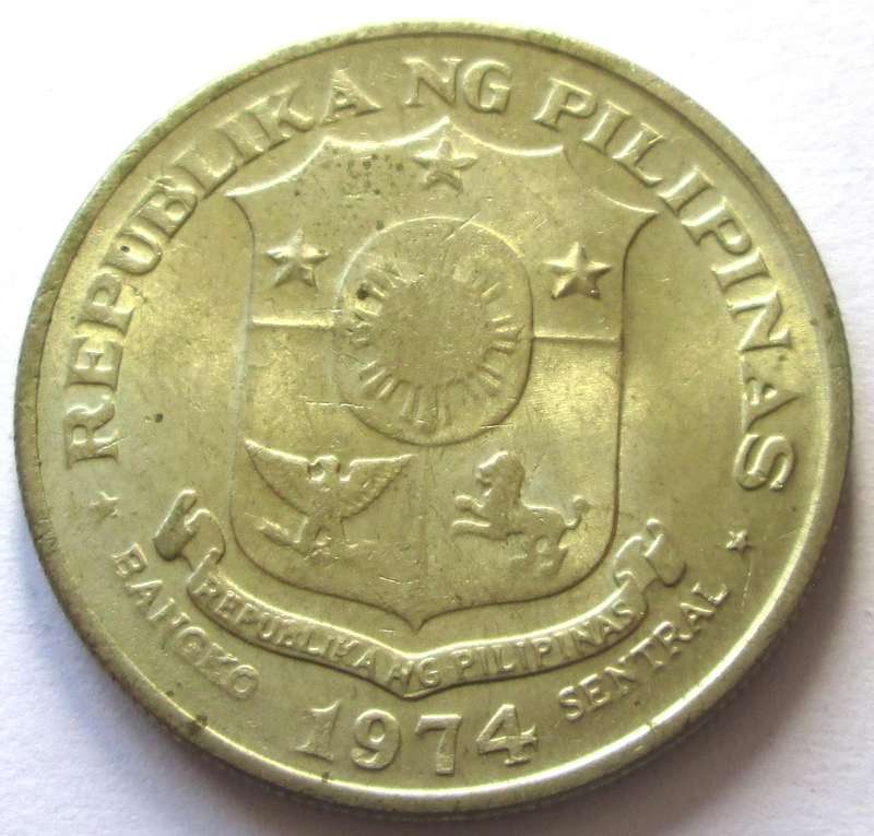 1974 Philippines 1 Piso