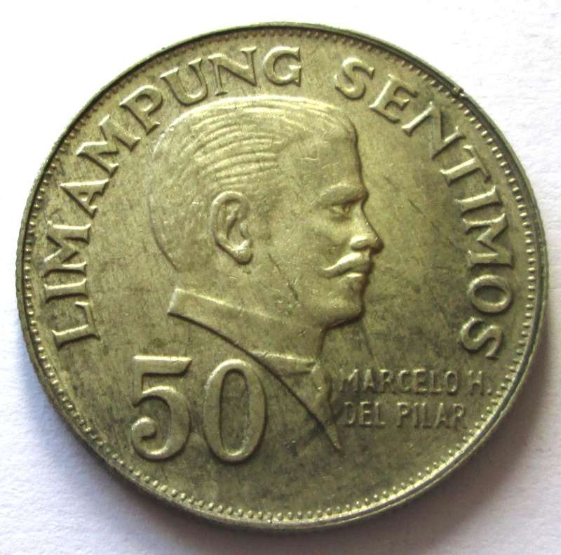1972 Philippines 50 Sentimos