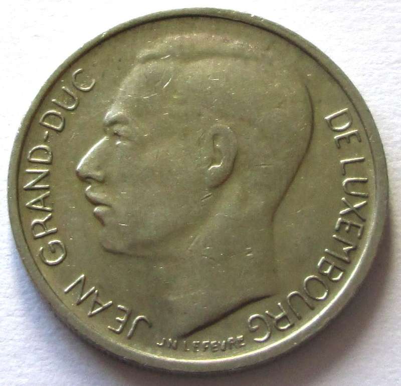 1966 Luxembourg 1 Franc