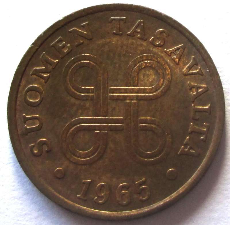 1965 Finland 1 Penni