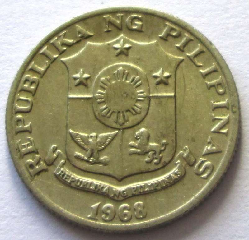 1968 Philippines 10 Sentimos