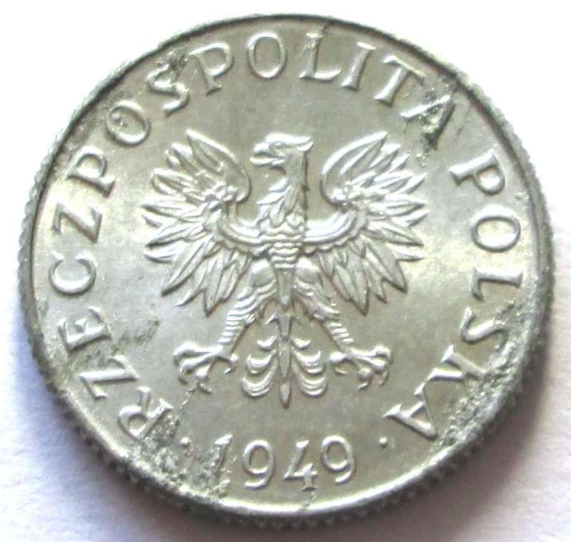 1949 Poland 1 Grosz