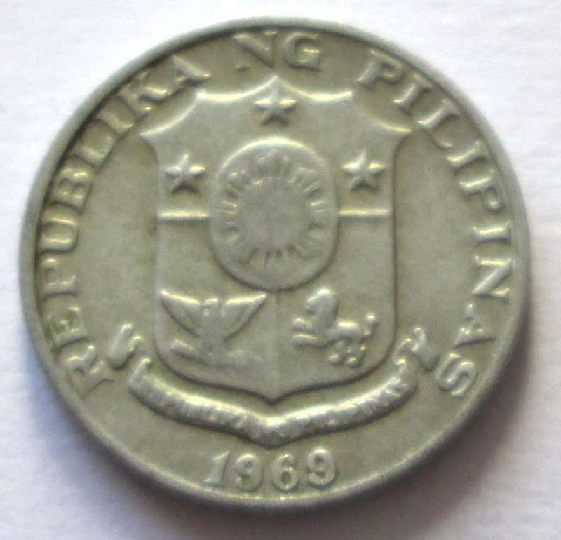 1969 Philippines 1 Sentimo