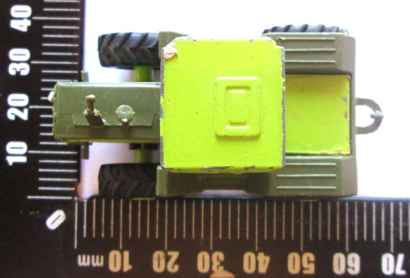 1990 MB Trac 1600 Turbo Tractor Thailand Matchbox