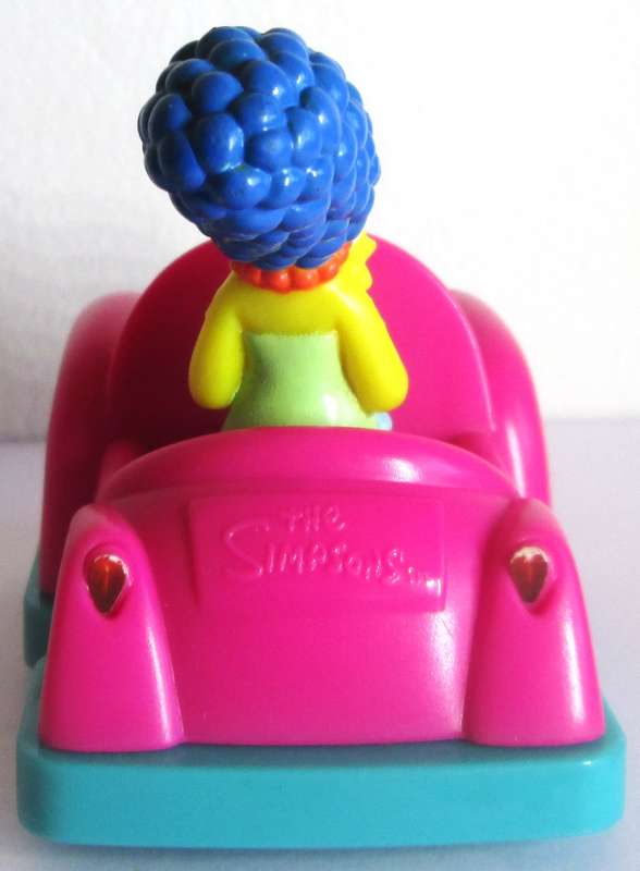 1996 The Simpsons Family in Bumper Car Matt Groening