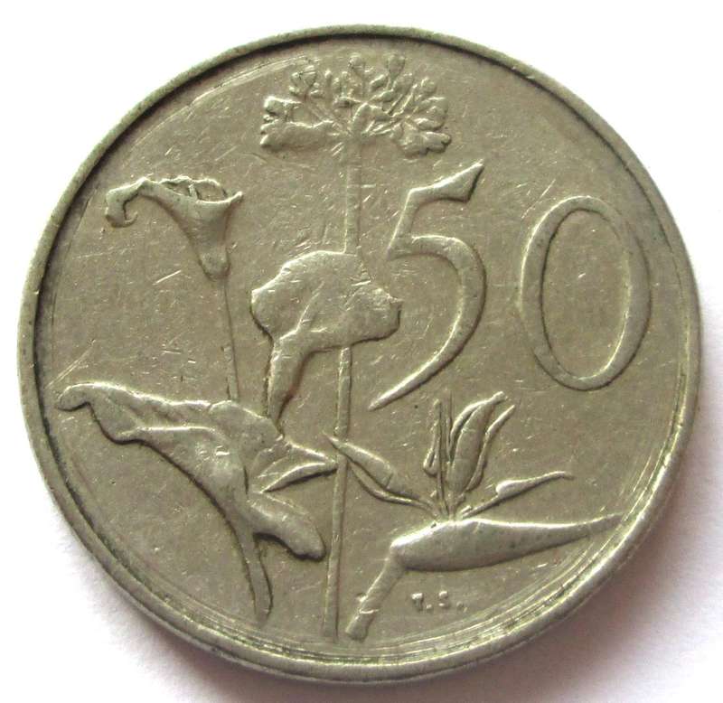 1976 South Africa 50 Cents