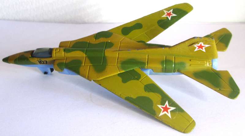 Mig 27 Airplane Tootsietoy